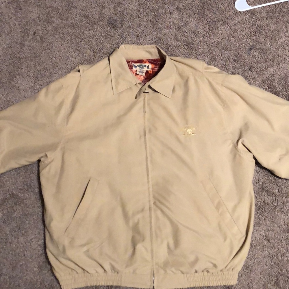 Hawaiian Tropic zip up coat